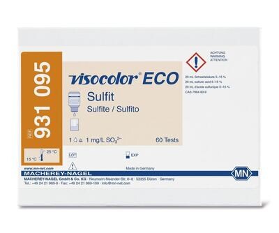 Set di prova VISOCOLOR® ECO Solfito