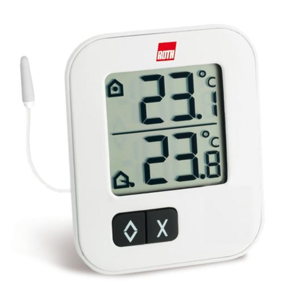 Indoor/outdoor thermometer ROTILABO®