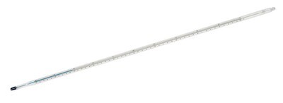 Precision thermometer with high accuracy Standard, 0 to +100 °C, 0.1 °C, 0.2 °C, 550 mm