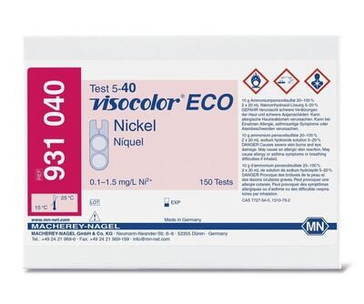 Test set VISOCOLOR® ECO Nickel