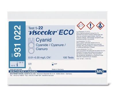Ensemble de test VISOCOLOR® ECO Cyanure