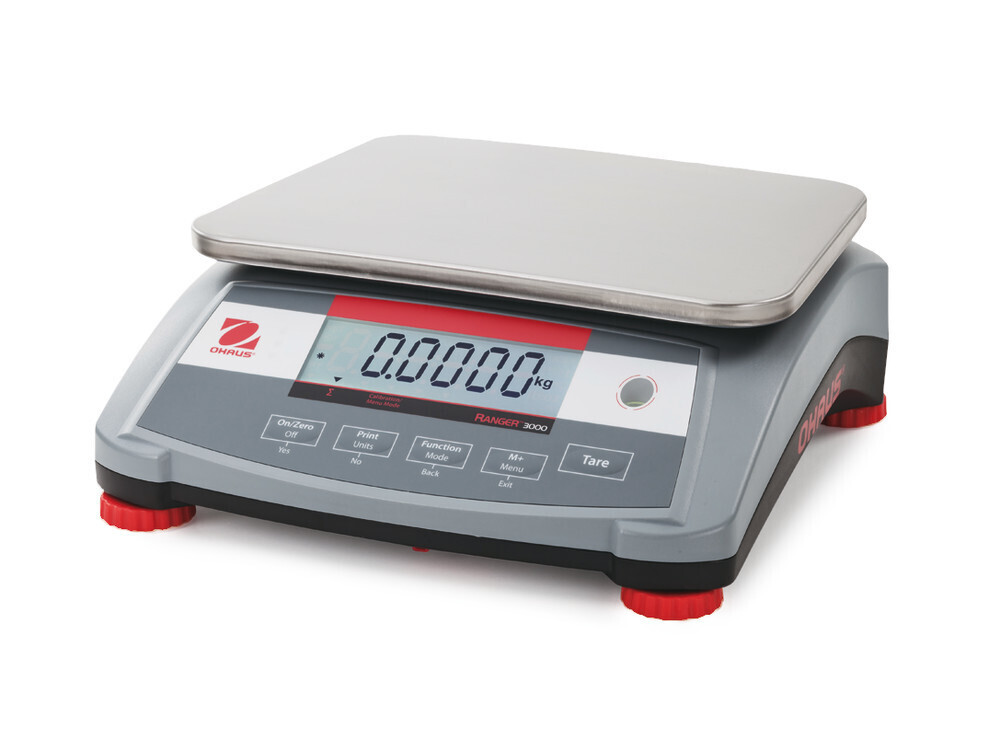 Platform scale Ranger® 3000 series Models not certified, 0.05 g, 1500 g, R31P1502