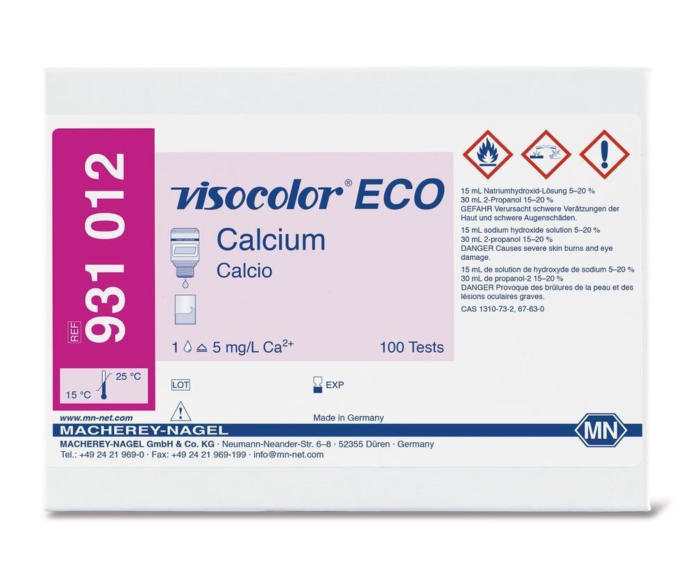 Test set VISOCOLOR® ECO Calcium