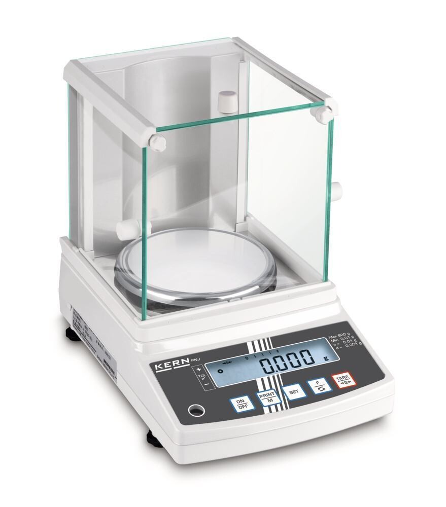 Precision scale PNJ series Factory calibrated models, 0.001 g, 620 g, PNJ 600-3M (W)