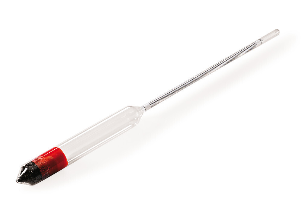 Precisión del areómetro, 0,700 a 0,800 g/cm³