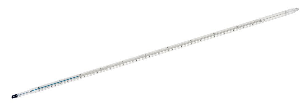 Präzisionsthermometer mit hoher Genauigkeit Standard, -5 bis +100 °C, 0,2 °C, 0,3 °C, 420 mm