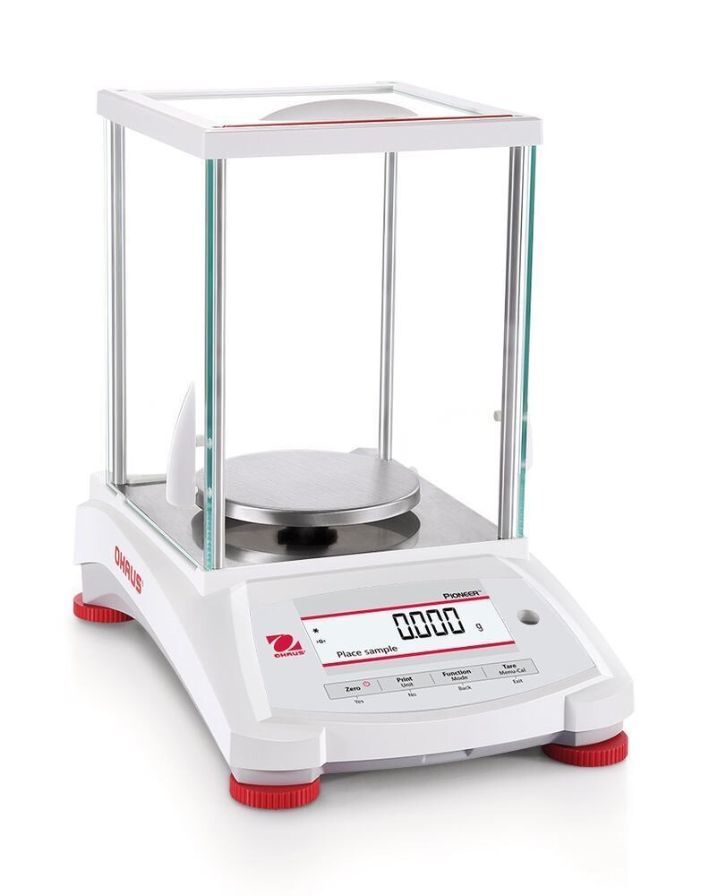 Balanza analítica y de precisión serie Pioneer® Modelos con ajuste interno, calibrada de fábrica, 0,001 g, 320 g, PX323 (W)