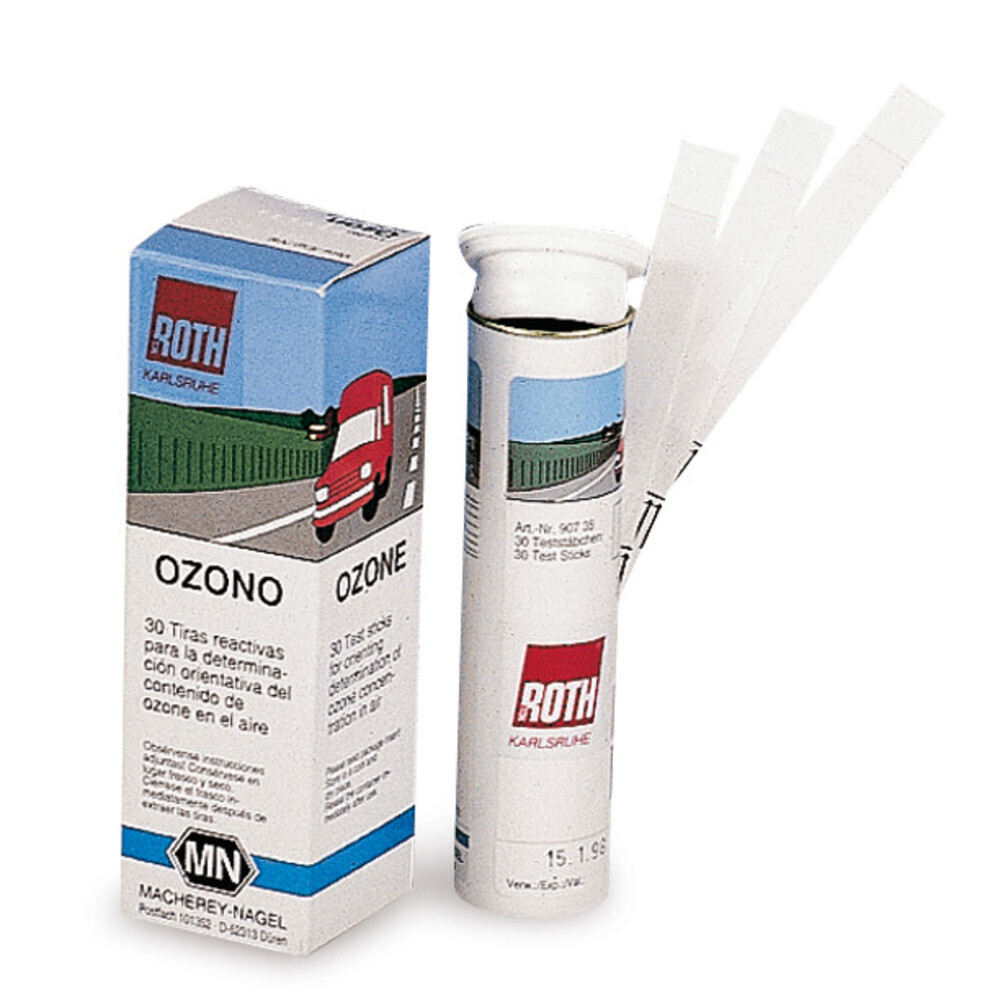 Ozone test strips