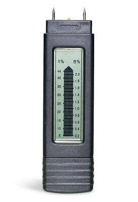 Material moisture measuring instrument