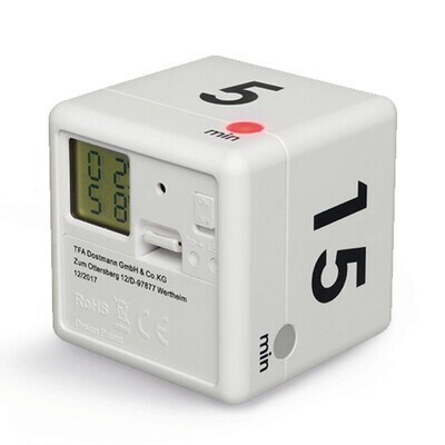 Cubo di conto alla rovescia con timer