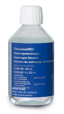 Cleaning solution Thiourea / HCl