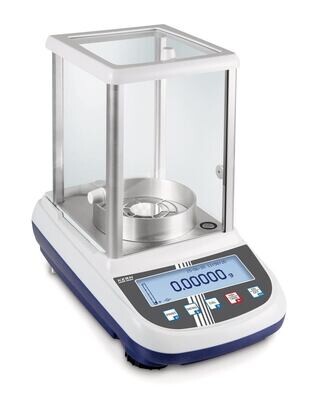 Balanza semimicro y analítica serie ALJ Versión estándar, no certificada, 0,00001/0,0001 g, 80/220 g, ALJ200-5DA (W)