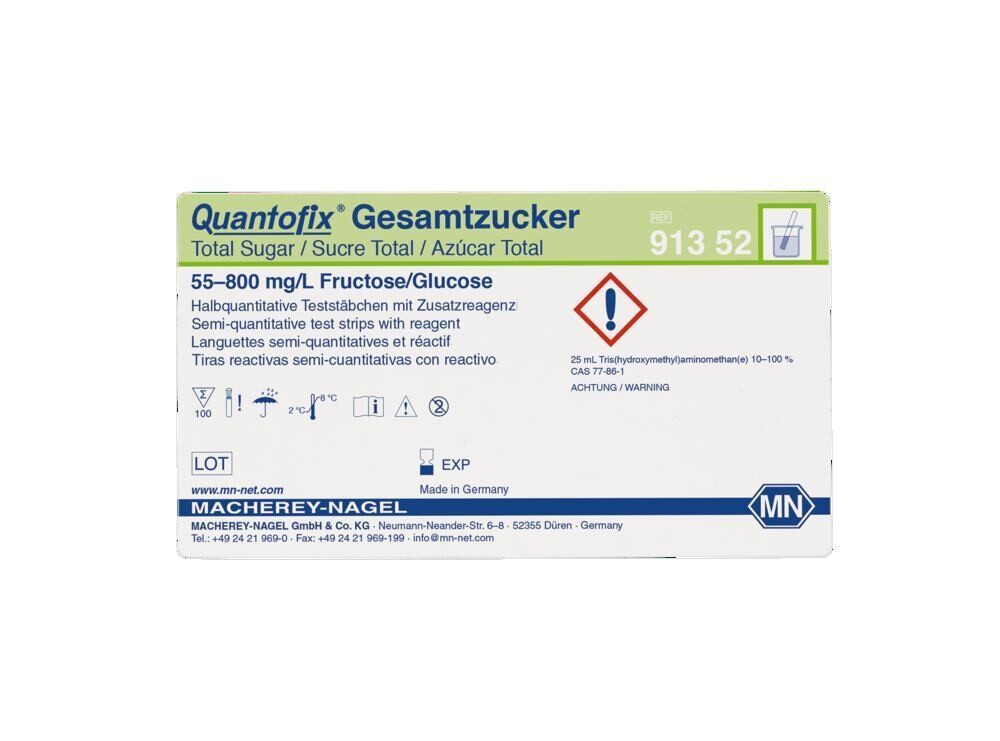 Tamponi test QUANTOFIX® zucchero totale
