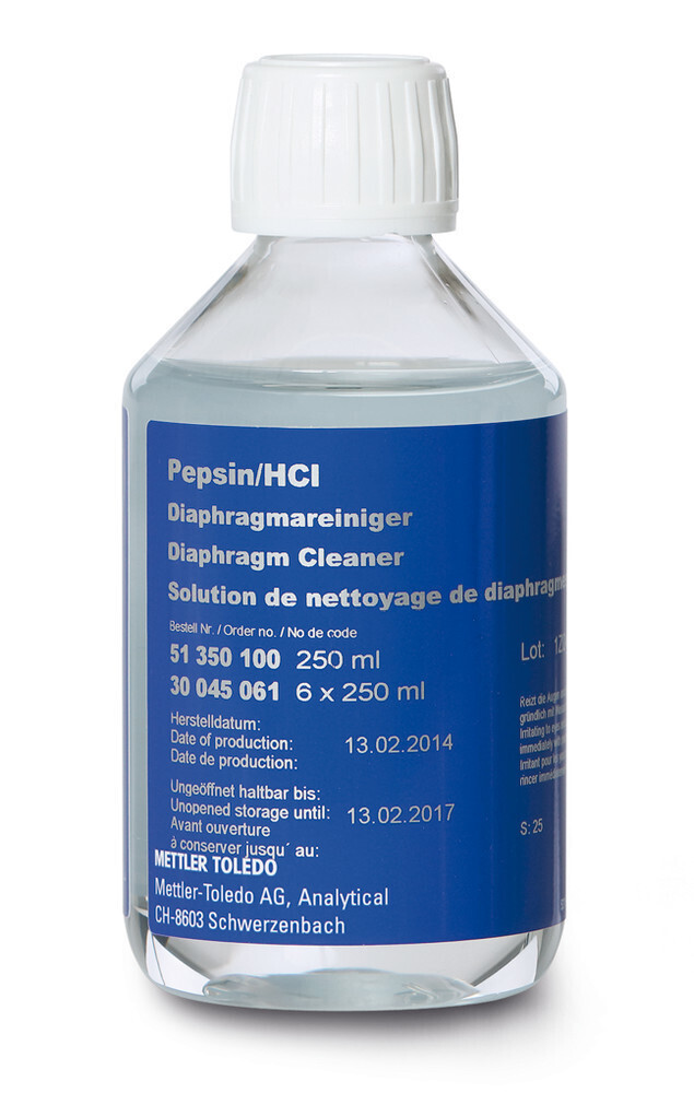 Cleaning solution Pepsin / HCl