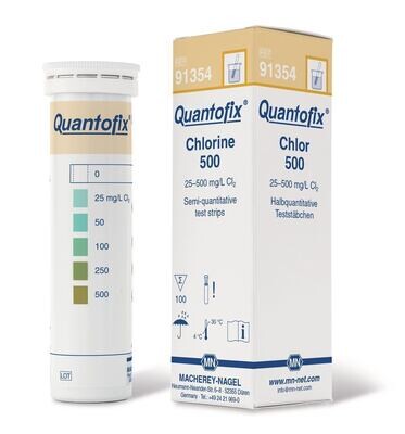 Teststreifen QUANTOFIX® Chlor 500