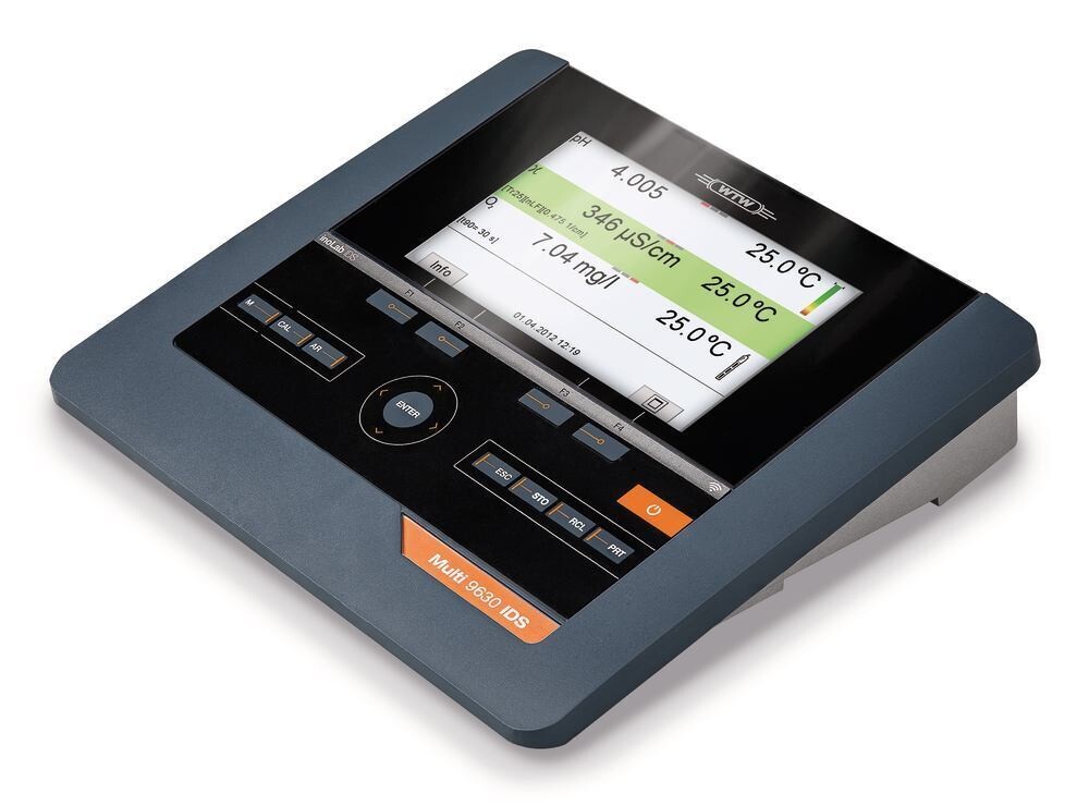 Combination table measuring instrument inoLab® Multi 9630 IDS with three measuring channels