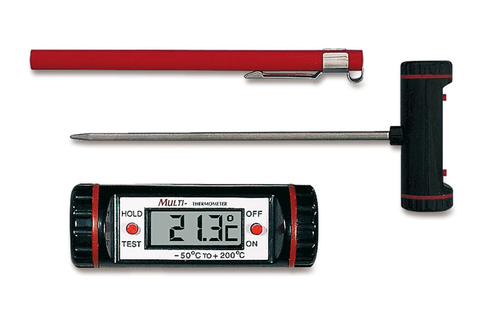 Insertion thermometer