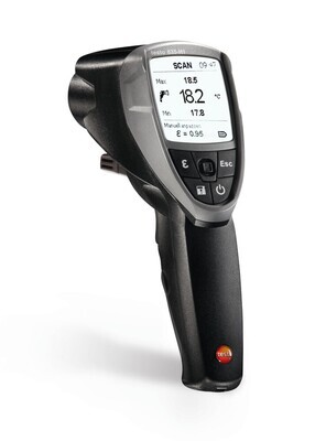Termómetro infrarrojo testo 835-T1 con entrada de termopar