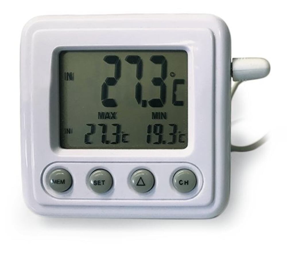 Indoor/outdoor thermometer officially calibrated