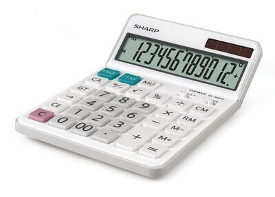 Calculadora solar de bolsillo Sharp EL-340W