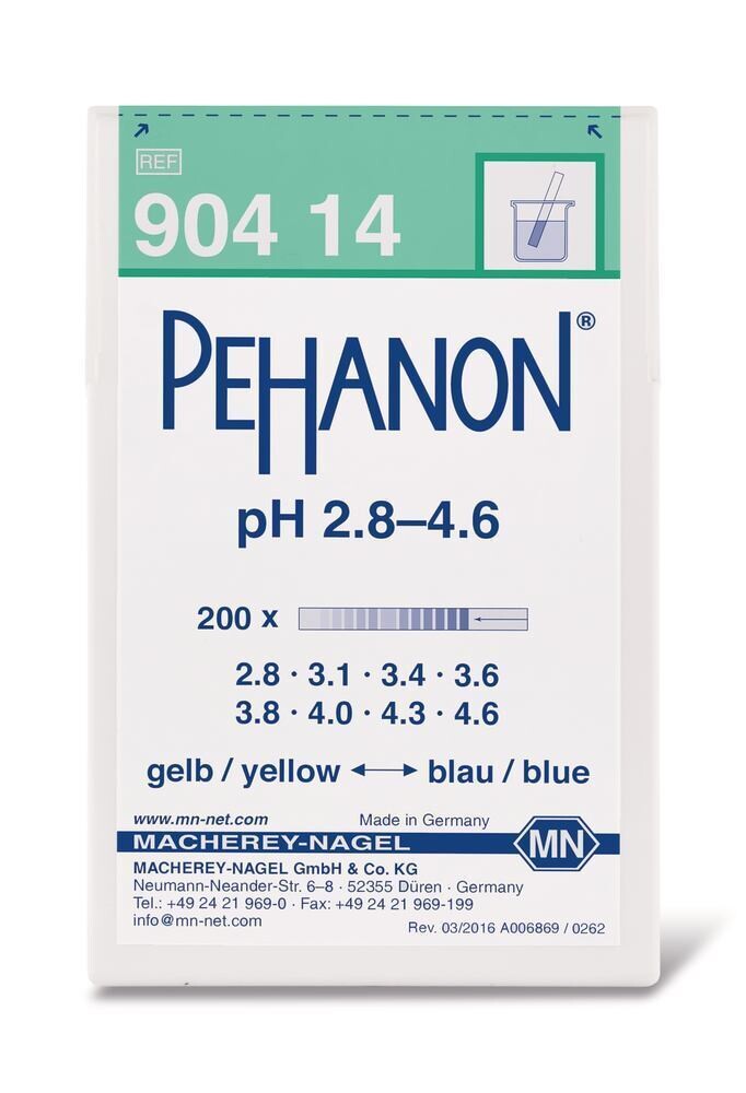 Indicator paper PEHANON® pH 2.8 - 4.6