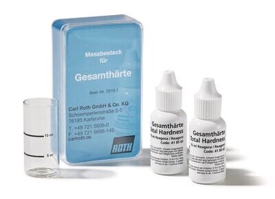 Set per la misurazione della durezza dell&#39;acqua