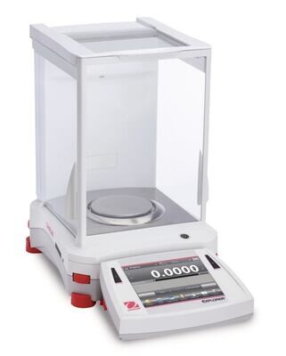 Balance d&#39;analyse et de précision série Explorer Modèles standards, avec fonction de porte automatique, calibrée en usine, 320 g, EX324M/AD (W)