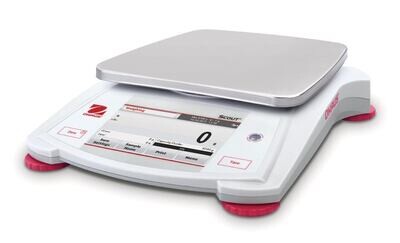 Precision scale Scout series STX series with touchscreen and additional features, 0.1 g, 6200 g, STX6201