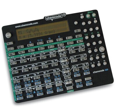 Chemistry/LifeScience pocket calculator Chemcode®