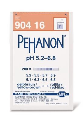 Carta indicatrice PEHANON® pH 5,2 - 6,8
