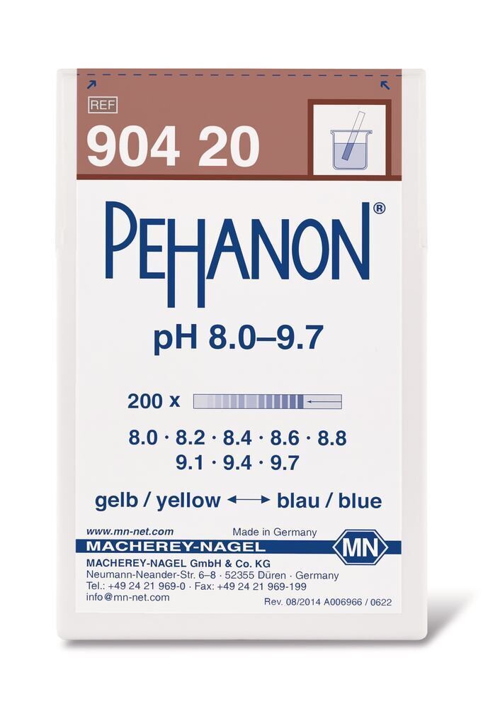 Indicator paper PEHANON® pH 8.0 - 9.7