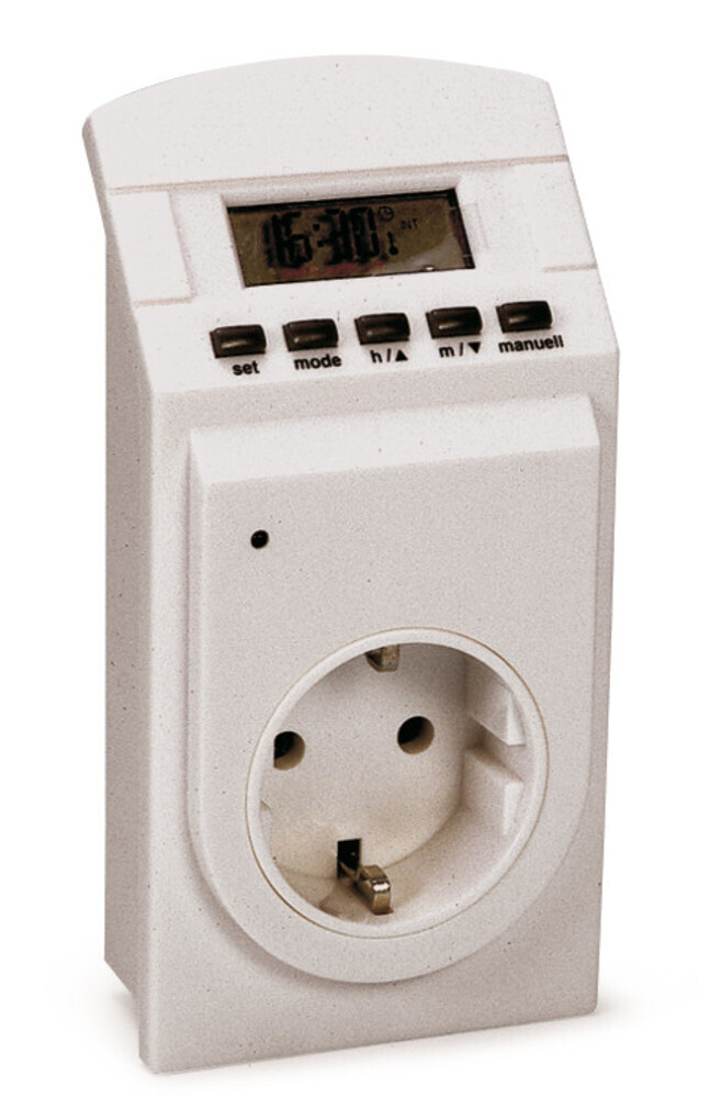 Time switch with thermo sensor