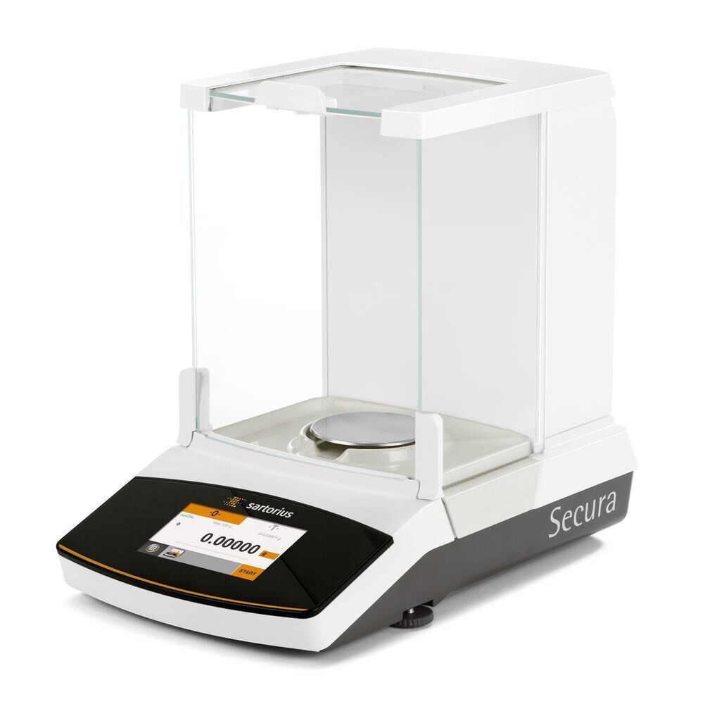 Analytical and precision scale Secura® series Models semi-micro scales, factory calibrated, 0.00001/0.00001/0.0001 g, 60/120/220 g, 225D-1CEU
