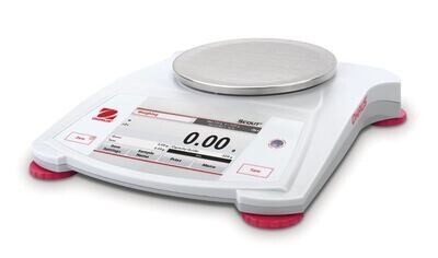 Bilancia di precisione serie Scout serie STX con touchscreen e funzioni aggiuntive, 0,01 g, 220 g, STX222