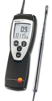 Strumento di misura del flusso d&#39;aria testo 425