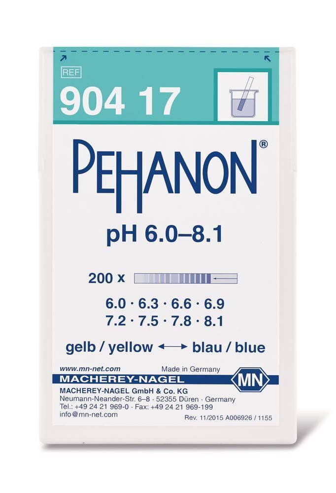 Indikatorpapier PEHANON® pH 6,0 - 8,1