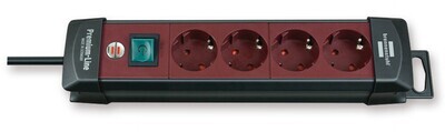 Socket, 4-way, 2 m