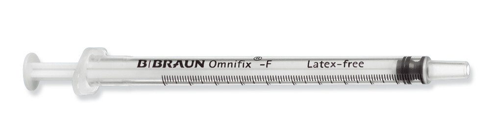 Disposable syringe Omnifix® F Solo, 100 pieces