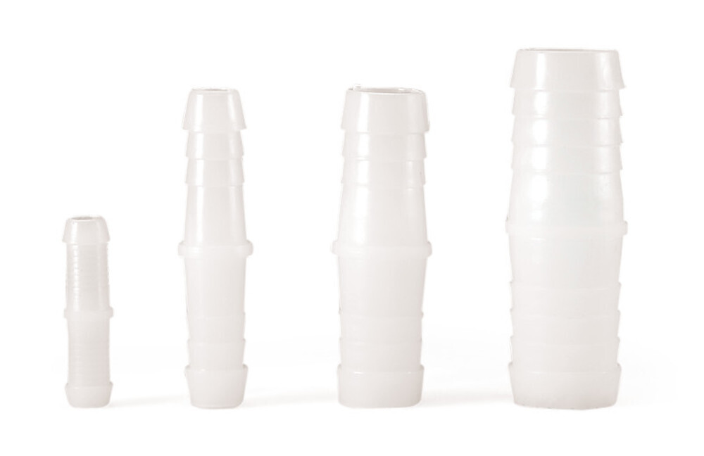 Hose connectors ROTILABO® straight shape, Gesch. front, Hose inside 19 mm, 10 pieces
