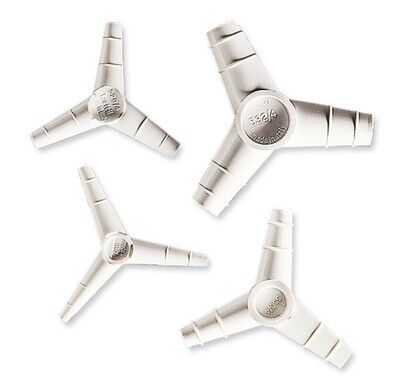 Schlauchverbinder ROTILABO® Y-Form mit konischen Enden, Gesch. für, Schlauch innen 11-13 mm, 10 Stück