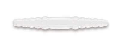 Straight glass hose connectors, 1 piece