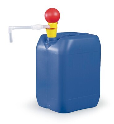 Tank pump OTAL® PP manually operated, with PP outlet arcTransport tubes 18 mm, 1 piece