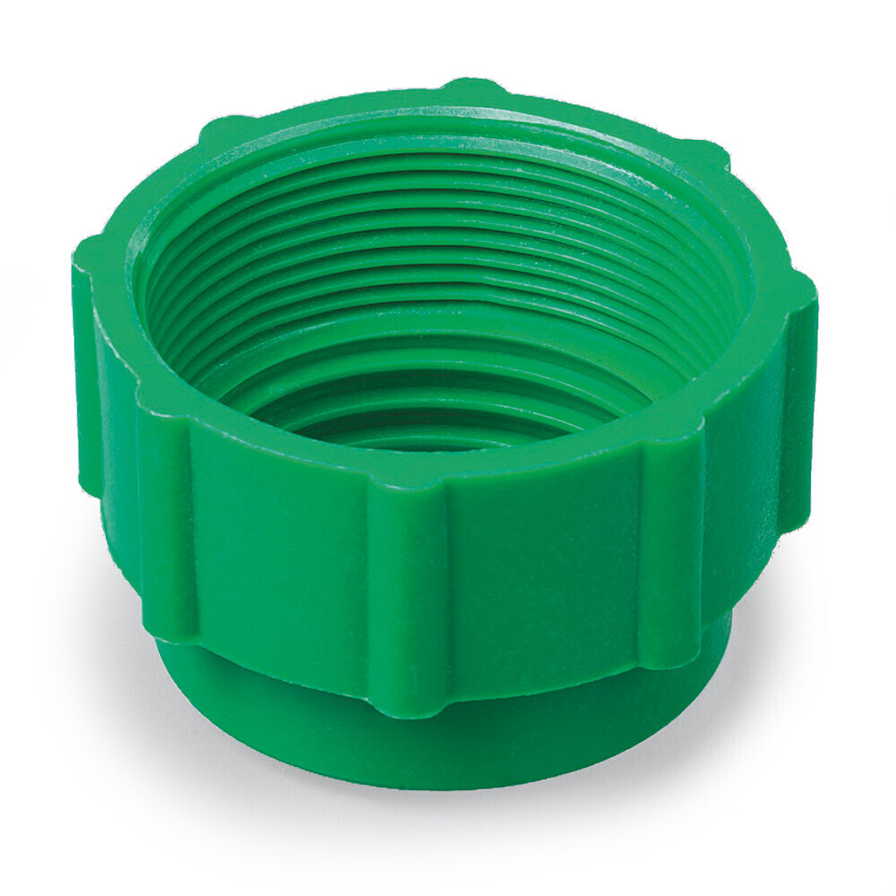 Accessories Thread adapter PP for drum pumps PP / PTFE / AccuOne / EngergyOne, Gesch. for, 2Inch steel fine thread (outer) and DIN 51 (outer thread), 1 piece