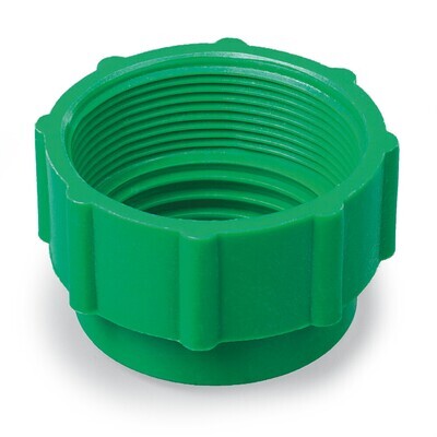 Accessories Thread adapter PP for drum pumps PP / PTFE / AccuOne / EngergyOne, Gesch. for, 2Inch steel fine thread (outer) and DIN 51 (outer thread), 1 piece