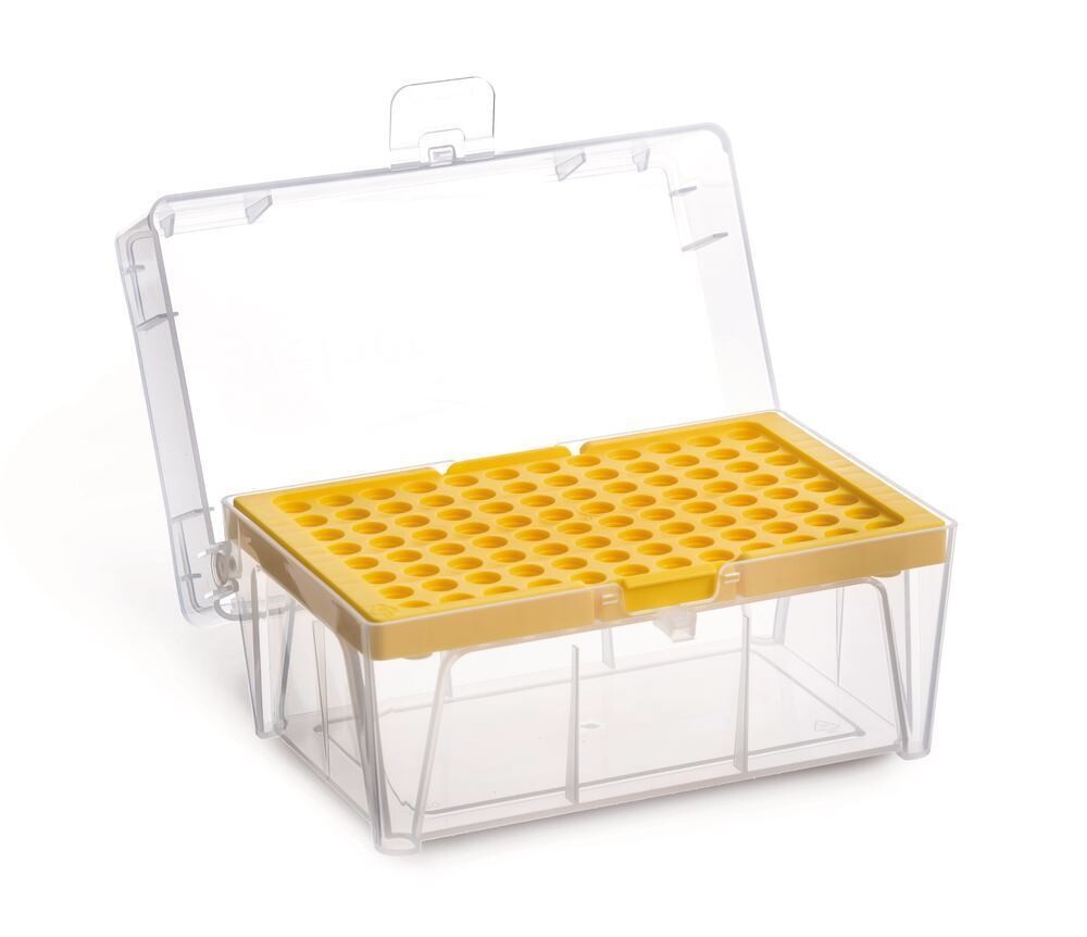 Pipette tips box Sapphire for pipette tips 200 µl, 10 pieces