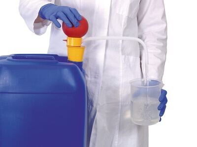 Tank pump OTAL® PE disposable Manually operated, 1 piece