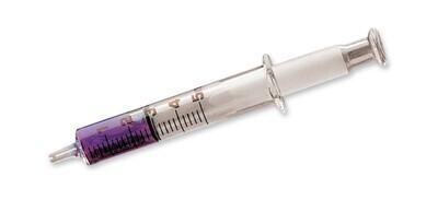 Jeringa de vidrio con conexión Luer (vidrio), 5 ml, 1 pieza