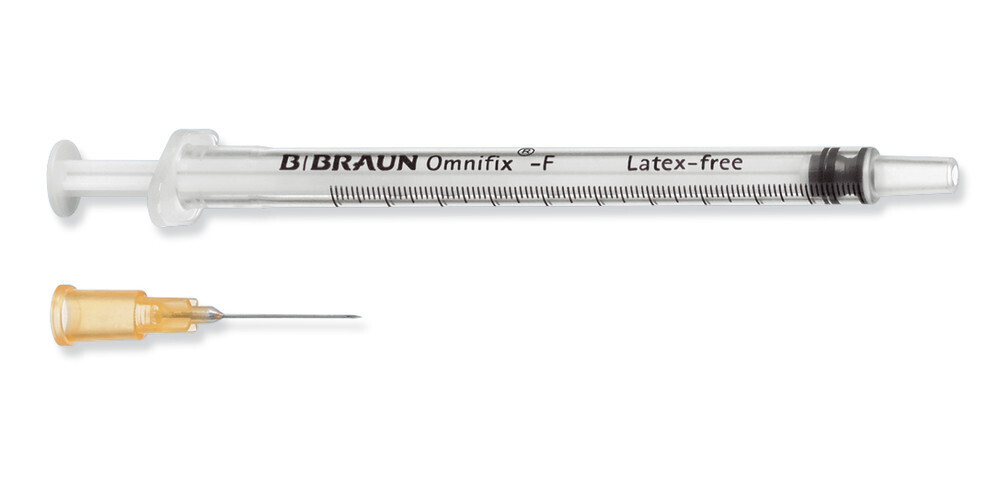 Siringa monouso Omnifix® F Duo, 100 pezzi