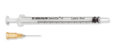 Jeringa desechable Omnifix® F Duo, 100 piezas