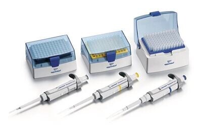 Einkanal-Mikroliterpipettenset Eppendorf Research® plus, 2 - 20 / 20 - 200 / 100 - 1000 µl, 1 Stück